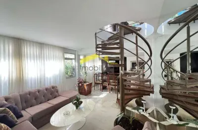 Cobertura à venda, 3 quartos, 2 suítes, 1 vaga, sion - belo horizonte/mg
