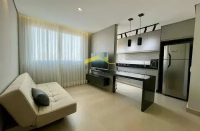 Apartamento mobiliado de 2 quartos para locação no bairro palmeiras