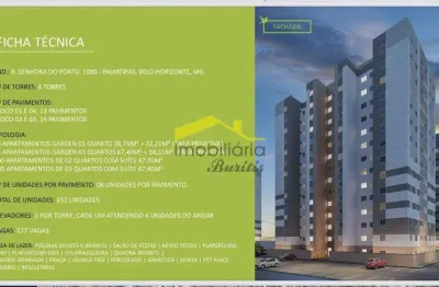 Apartamento à venda, 3 quartos, 1 suíte, 2 vagas, palmeiras - belo horizonte/mg