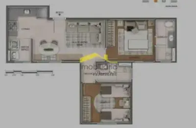 Apartamento à venda, 2 quartos, 1 suíte, 1 vaga, palmeiras - belo horizonte/mg