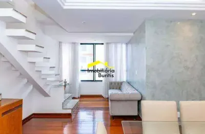 Cobertura com 4 quartos à venda na Rua Marco Aurélio de Miranda, 201, Buritis, Belo Horizonte