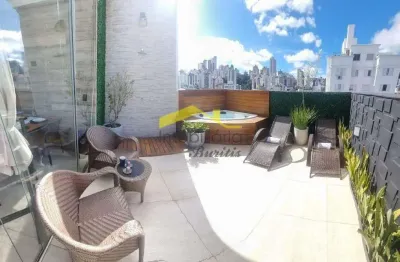 Cobertura à venda, 4 quartos, 1 suíte, 2 vagas, buritis - belo horizonte/mg