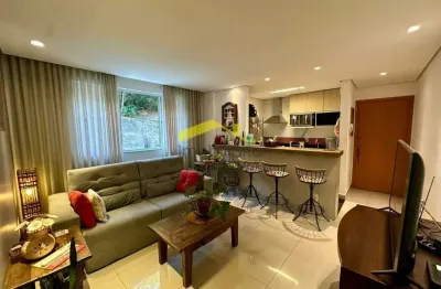 Apartamento 2 quartos com suíte no buritis, bh – 60 m², frente, 1 vaga, financiamento