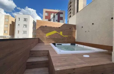 Cobertura à venda, 2 quartos, 2 suítes, 2 vagas, buritis - belo horizonte/mg