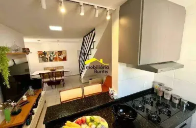 Cobertura à venda, 3 quartos, 2 suítes, 2 vagas, Buritis - Belo Horizonte/MG