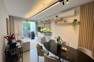 Apartamento com área privativa à venda, 2 quartos, 1 suíte, 2 vagas, Gutierrez - Belo Horizonte/MG