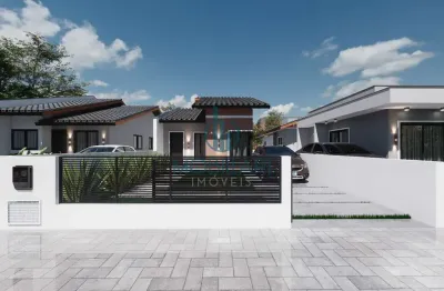 Casa com 2 quartos à venda em benedito, indaial , 50 m2 por r$ 354.900