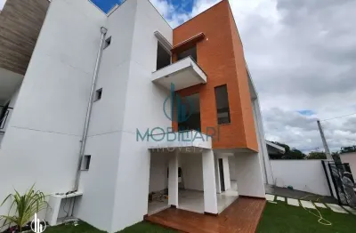 Sobrado de alto padrão com 3 suítes na escola agrícola em blumenau/sc