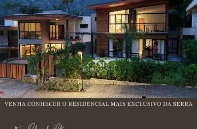 Casa em condomínio fechado com 2 quartos à venda no Retiro, Petrópolis 