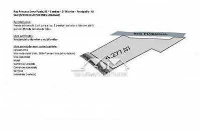 Terreno à venda no Corrêas, Petrópolis 