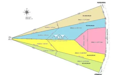 Terreno à venda no Nogueira, Petrópolis 
