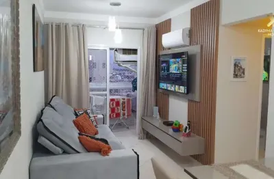 Apartamento de 2 quartos com suíte e sacada gourmet – vila tupi, praia grande