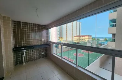 Apartamento com 2 quartos à venda na avenida presidente castelo branco, 8942, nova mirim, praia grande, 79 m2 por r$ 510.000