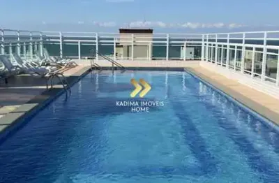 Apartamento 02 dormitórios , varanda gourmet, 150m da praia - bairro caiçara