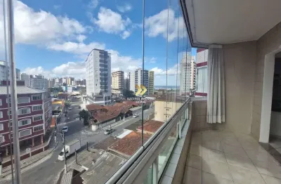 Apartamento com 2 quartos à venda na rua nove de julho, 69, vila mirim, praia grande, 57 m2 por r$ 375.000