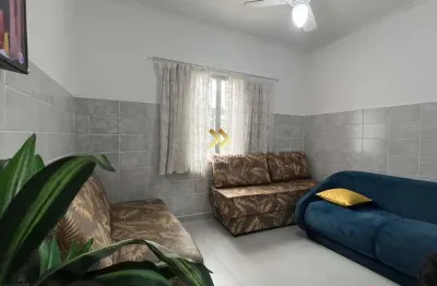 Casa em condomínio fechado com 1 quarto à venda na rua leme, 127, guilhermina, praia grande, 28 m2 por r$ 195.000