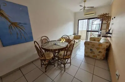 Apartamento amplo 1 dormitório 54m² sacada vista livre aviação – praia grande