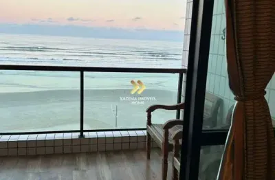 Apartamento  vista mar permanente 2 dormitórios 1 suíte jardim real praia grande