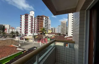 Apartamento 1 dormitório sacada garagem 45 m2 vila tupi praia grande sp