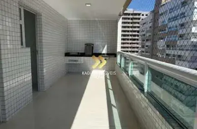 Apartamento alto padrão  10º andar com sacada ampla vila caiçara praia grande/sp