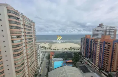 Apartamento 3 dorms, 2 suítes e vista mar, lazer completo aviação  praia grande!