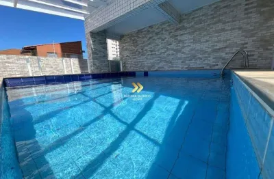 Apartamento com 1 quarto à venda na rua aldo coli, 179, nova mirim, praia grande, 42 m2 por r$ 330.000