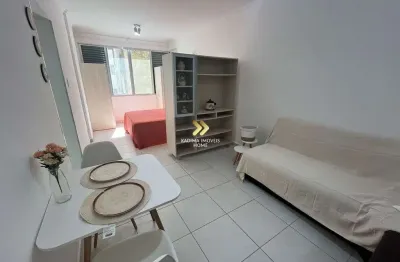 Kitnet em Prédio Frente Mar - Bairro Guilhermina Praia Grande - Oportunidade!