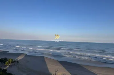 Apartamento frente mar 2 dormitórios baln. maracanã praia grande sp