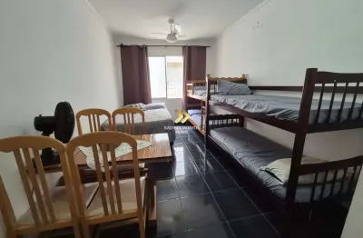 Oportunidade na praia grande kitnet à venda vila mirim prédio frente mar!