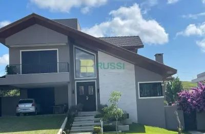 Sobrado com 4 dormitórios à venda, 480 m² por r$ 4.800.000,00 - condomínio reserva do paratehy - sã