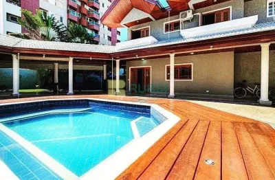 Sobrado com 4 dormitórios à venda, 360 m² por r$ 3.500.000,00 - parque residencial aquarius - são j