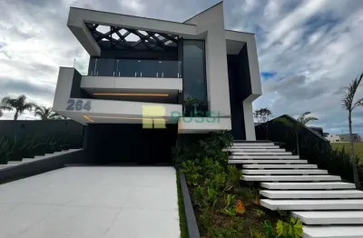 Casa com 4 dormitórios à venda, 430 m² por r$ 4.350.000,00 - condomínio residencial alphaville - sã