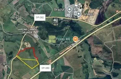 Área à venda, 242800 m² por r$ 29.141.640,00 - jardim campo grande - caçapava/sp