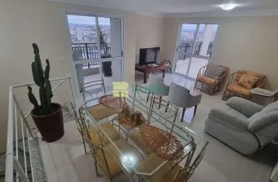 Cobertura com 4 dormitórios à venda, 243 m² por r$ 2.023.000,00 - jardim aquarius - são josé dos ca