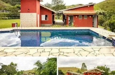Chácara com 3 dormitórios à venda, 2000 m² por r$ 851.000,00 - jardim uirá - são josé dos campos/sp