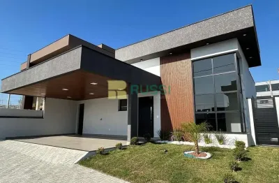 Casa com 3 dormitórios à venda, 180 m² por r$ 1.400.000,00 - condomínio reserva rudá - são josé dos