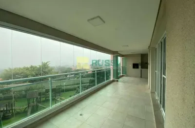 Apartamento para locação com 190m², 4 dormitórios, sendo 3 suítes. edifício belvedere jardim das co