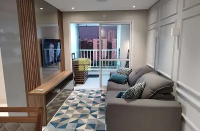 Apartamento mobiliado à venda com 63m², 2 dormitórios sendo 1 suíte, parque industrial, são josé do