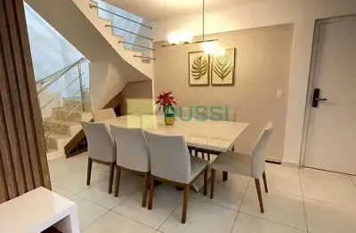 Lindo apartamento cobertura no belle air com4 dormitórios à venda no, jardim aquarius, são josé dos