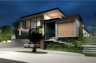 Linda casa de alto luxo com 4 suítes no condomínio reserva do paratehy sul, são josé dos campos, sp