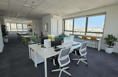 Sala comercial de 90m²  com 2 máquinas de ar-condicionado no jardim aquarius, são josé dos campos,