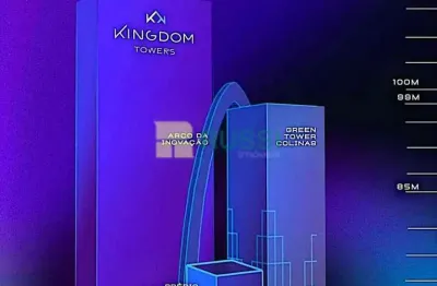 Apartamento Kingdom North com 2 dormitórios e 1 vaga à venda no Jardim das Colinas, São José dos Ca