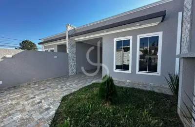 Casa para venda em araucária, iguaçu, 3 dormitórios, 1 banheiro, 2 vagas