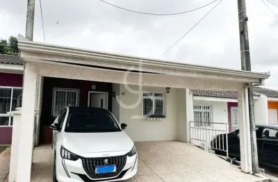 Casa para venda em araucária, capela velha, 2 dormitórios, 1 banheiro, 2 vagas