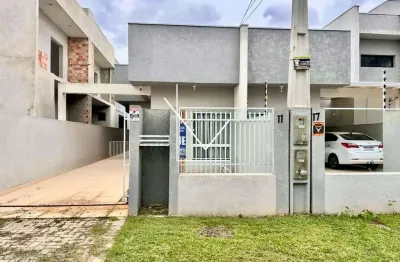 Casa para venda em araucária, iguaçu, 3 dormitórios, 1 suíte, 2 banheiros, 1 vaga