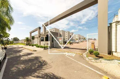 Apartamento para venda em araucária, sabiá, 2 dormitórios, 1 banheiro, 1 vaga