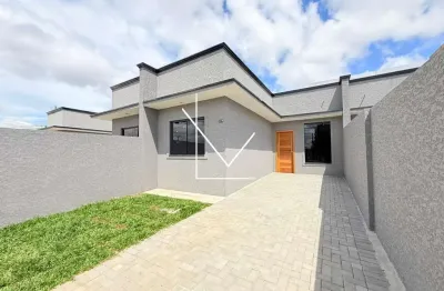 Casa para venda em araucária, fazenda velha, 2 dormitórios, 1 banheiro, 1 vaga