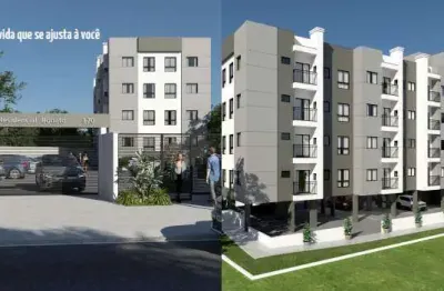 Apartamento para venda em curitiba, santa cândida, 2 dormitórios, 1 banheiro, 1 vaga