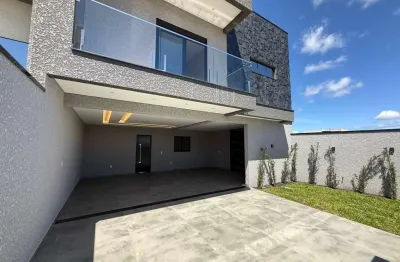 Sobrado para venda em araucária, iguaçu, 3 dormitórios, 1 suíte, 3 banheiros, 4 vagas