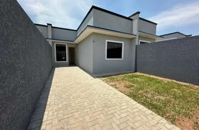 Casa para venda em araucária, capela velha, 2 dormitórios, 1 banheiro, 1 vaga